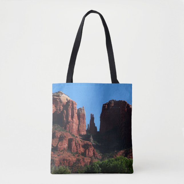 Cathedral Rock i Sedona Arizona Monument Tygkasse (Framsida)