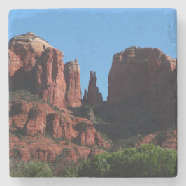 Cathedral Rock i Sedona Arizona Monument Underlägg Sten