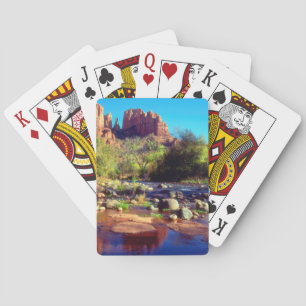 Cathedral Rock speglas i Oak Creek Spel Kort