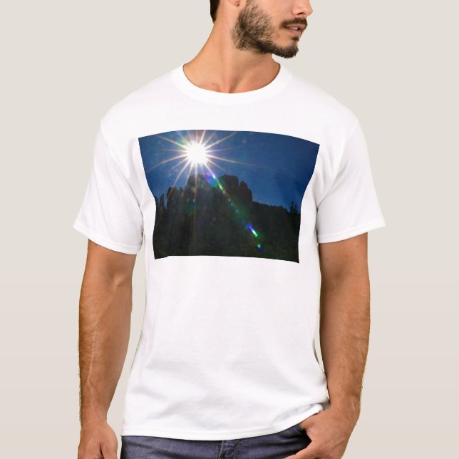 Cathedral Rock Vortex horisontell T-shirt (Framsida)