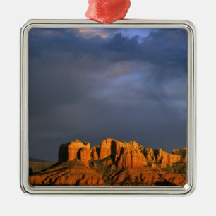 Cathedral Rocks i Sedona Arizona Julgransprydnad Metall