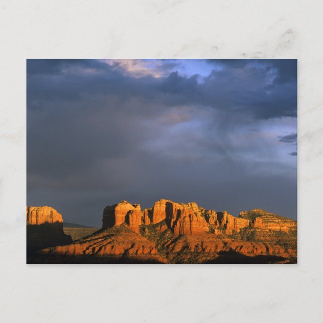 Cathedral Rocks i Sedona Arizona Vykort (Framsida)