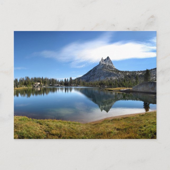 Cathedral Sjö 2 - John Muir Trail - Yosemite Vykort (Framsida)