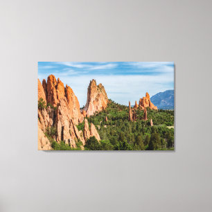 Cathedral Spires Formations Colorado Canvas
