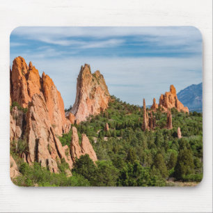 Cathedral Spires Formations Colorado Mousepad Musmatta