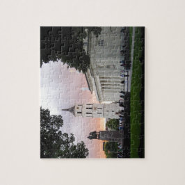 Cathedral Square in Vilnius, LITHUANIA --- Pussel