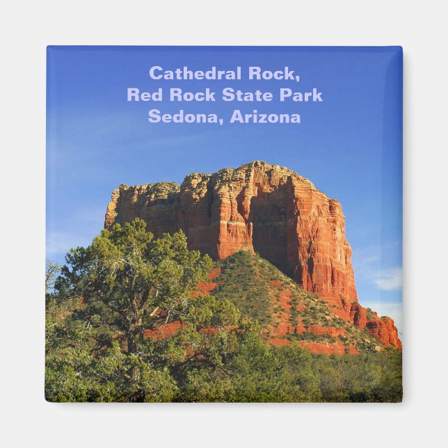 Cathedral Sten, Arizona Magnet (Framsidan)