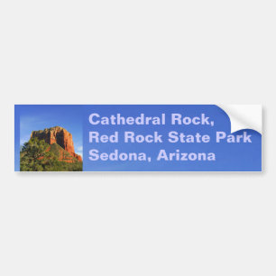 Cathedral Sten, Sedona Arizona Bumper Sticker Bildekal