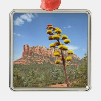 Cathedral Sten Sedona Arizona Julgransprydnad Metall