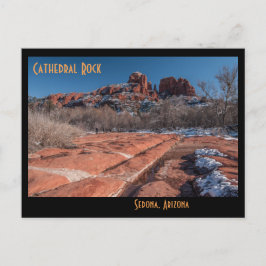 Cathedral Sten-Sedona, Arizona Vykort