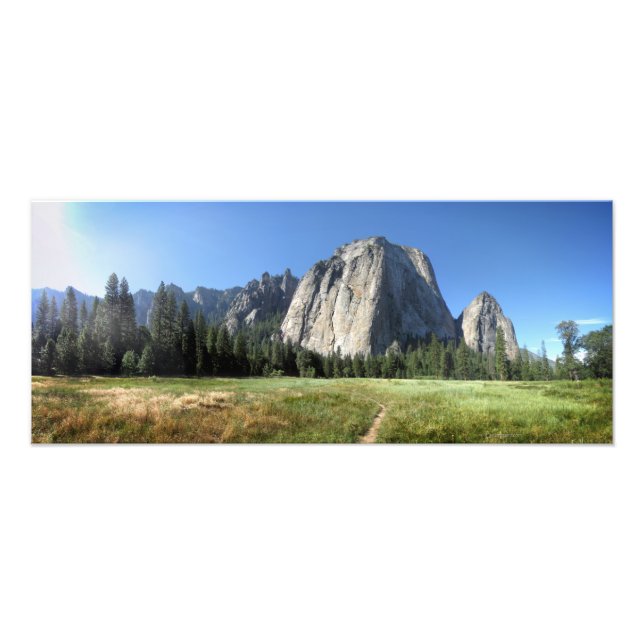 Cathedral Sten - Yosemite Fototryck (Framsidan)