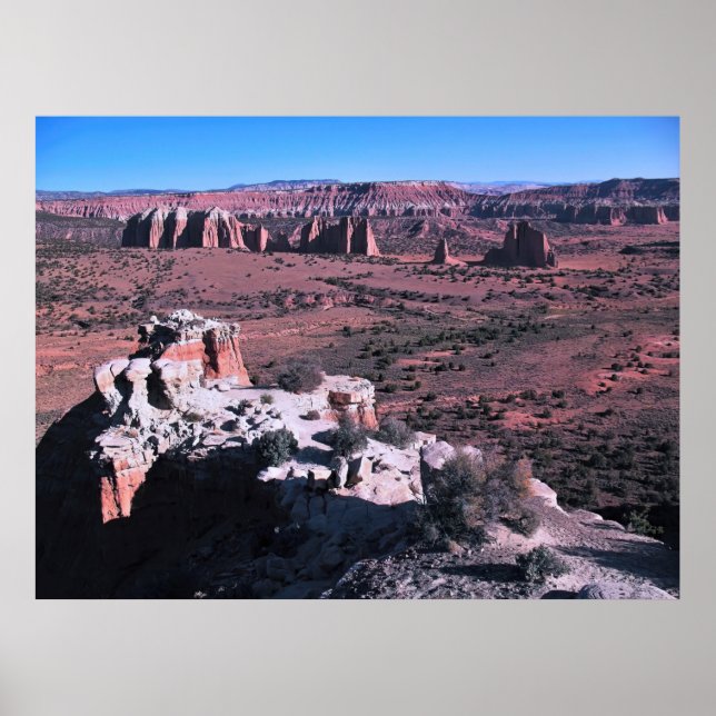 Cathedral Valley Poster (Framsidan)