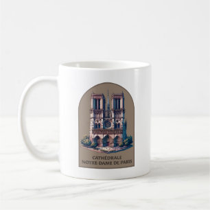 Cathédrale Notre-Dame de Paris Kaffemugg
