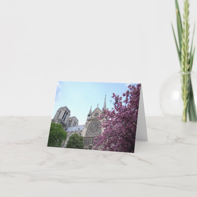 Cathédrale Notre Dame de Paris Kort (Framsida)