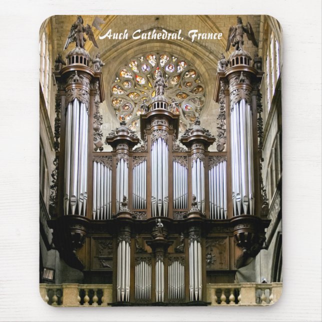Cathédrale Sainte-Marie, Auch, organ mousepad Musmatta (Framsidan)