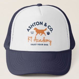 Catherine Ashton & Co. K9 Academy 2c Mörk Logotyp Keps
