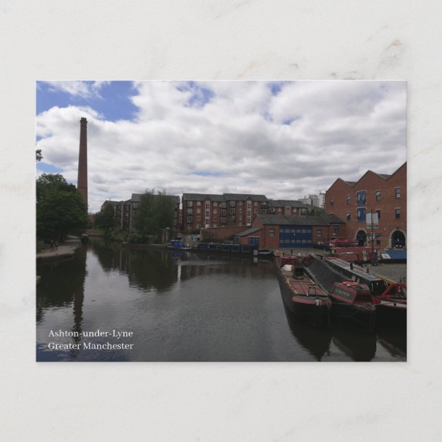 Catherine Ashton-under-Lyne Vykort (Framsida)