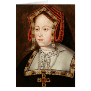 Catherine av Aragon Hälsningskort