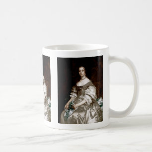 Catherine av Braganza från Herr Peter Lely Coffee Kaffemugg