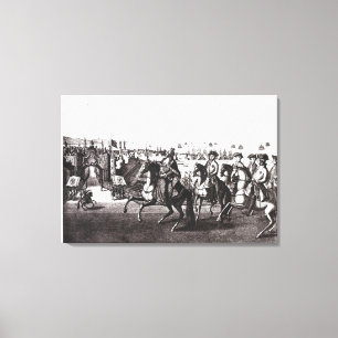 Catherine II i Underbaren Canvastryck