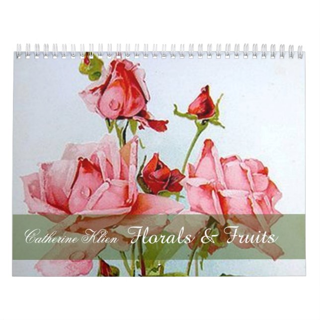 Catherine Klein blommigt & Kalender (Omslag)