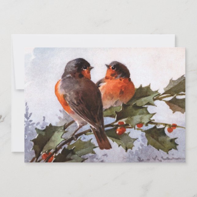 Catherine Klein: Robins on Holly (Framsida)