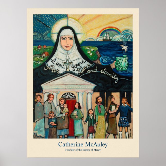 Catherine McAuley, Mercy-grundarens systrar Poster (Framsidan)