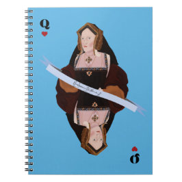 Catherine of Aragon Card Anteckningsbok