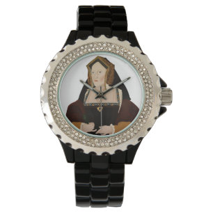 Catherine of Aragon - historiska illustrationer Armbandsur