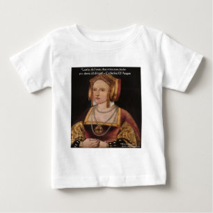 Catherine Of Aragon Känslokvoter Presenter & Kort T-shirt