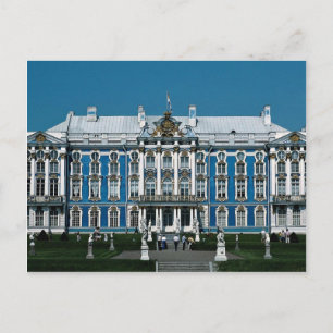 Catherine slott på Pushkin, St Petersburg, Rus Vykort