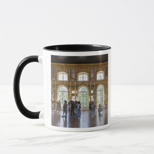 Catherinepalatset, detalj av stora salen mugg (Vänster)