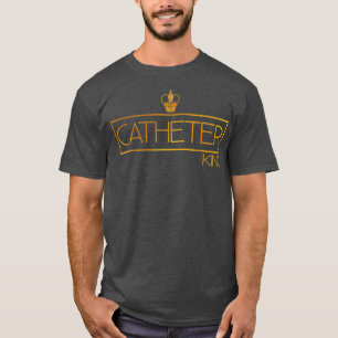 Catheter Kung Funny urolog doktor sjuksköterska T Shirt