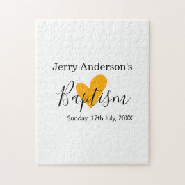 Catholic baptism kids modern simple QR minimal Pussel