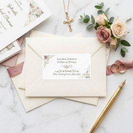 Catholic Etiquetas de Dirección de Remitente Adressetikett