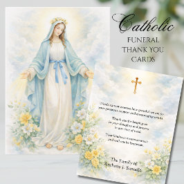 Catholic Funeral Sympathy Mother Mary Tack Kort