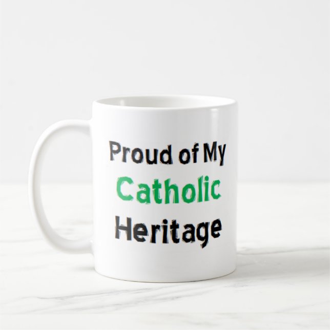 catholic heritage kaffemugg (Vänster)