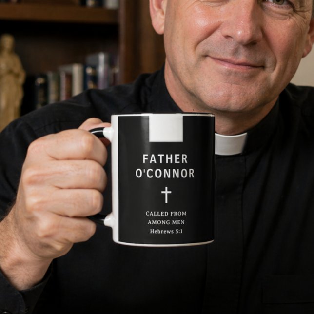 Catholic Priest Hebrews 5:1 Vocation Design Mugg (Skapare uppladdad)