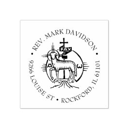 CATHOLIC PRIEST PERSONLIG NAMN STÄMPEL