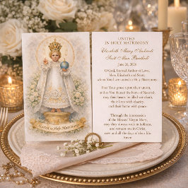Catholic Wedding Prayer Card Betrothal  Visitkort