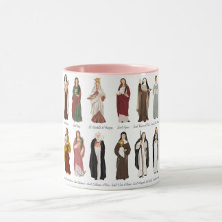 Catholic Women Saint Coffee Mugg, 11 oz Mugg