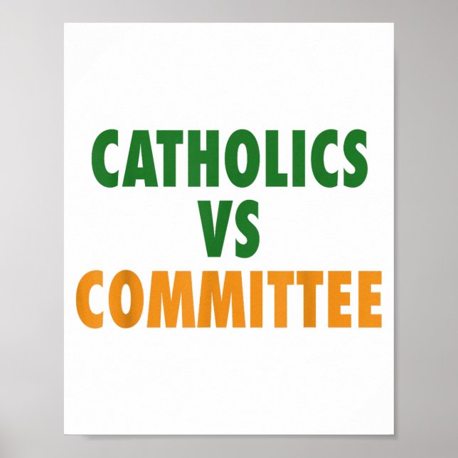 Catholics Vs Committees  Poster (Framsidan)