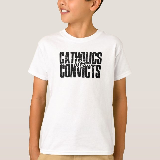Catholics vs Convicts - samaritan T Shirt (Framsida)