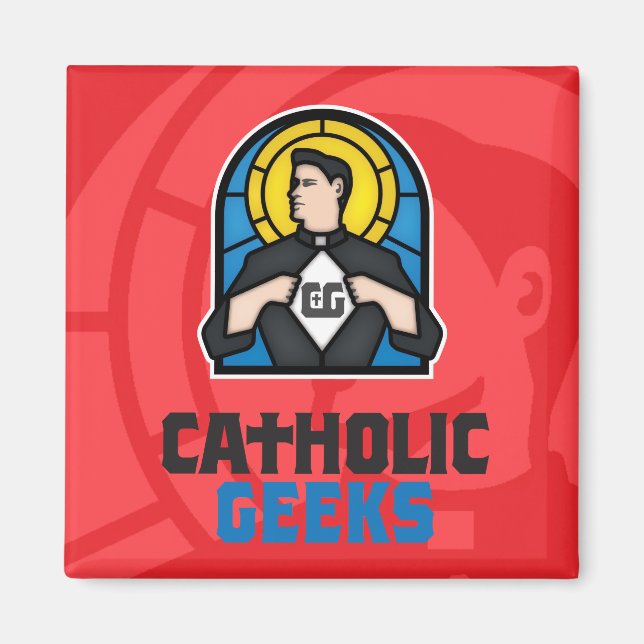 Catholik Geeks Magnet (Framsidan)