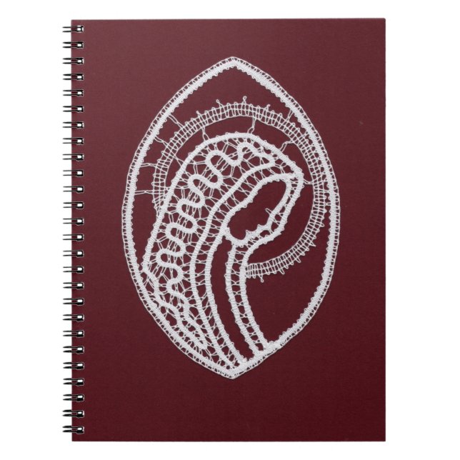 Catholique Blsed Virgin Mary, snöre Anteckningsbok (Framsidan)