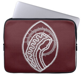 Catholique Blsed Virgin Mary, snöre Laptop Fodral