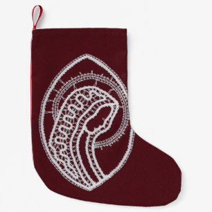 Catholique Blsed Virgin Mary, snöre Liten Julstrumpa