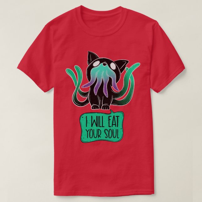 Cathulhu T Shirt (Design framsida)