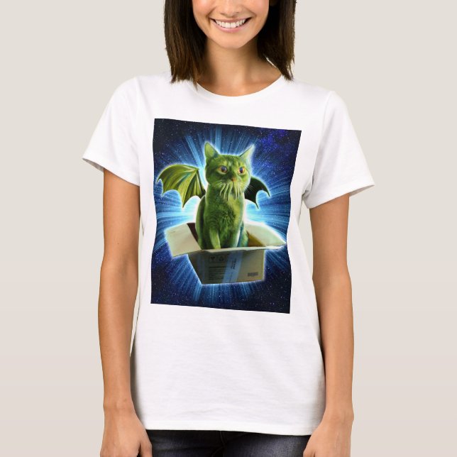 Cathulhu T Shirt (Framsida)