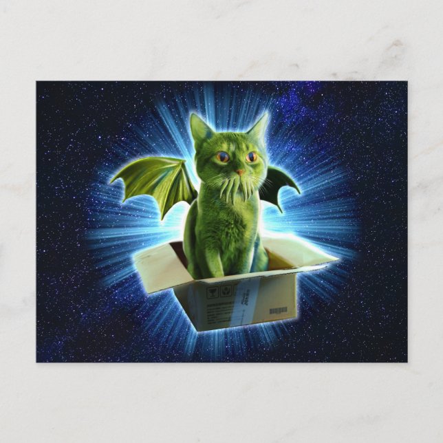 Cathulhu Vykort (Framsida)